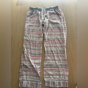 Victoria's Secret Women’s Red and Gray Pajama Pants